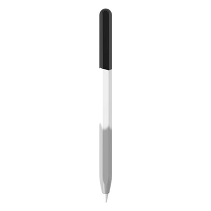 For Apple Pencil 1 LOVE MEI Rainbow Liquid Silicone Protective Pen Case(Black) - Pencil Accessories by LOVE MEI | Online Shopping UK | buy2fix