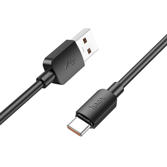 hoco X96 Hyper 1m 100W USB to USB-C / Type-C Fast Charging Data Cable(Black) - USB-C & Type-C Cable by hoco | Online Shopping UK | buy2fix