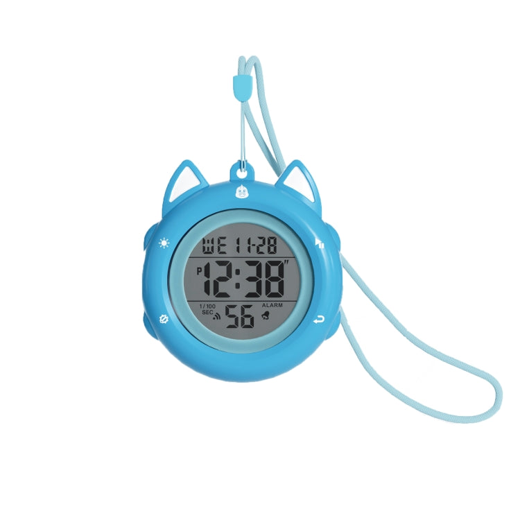 SPOVAN K01 Women Children LED Luminous Waterproof Electronic Sports Watch(Blue Pocket Watch) - LED Digital Watches by SPOVAN | Online Shopping UK | buy2fix