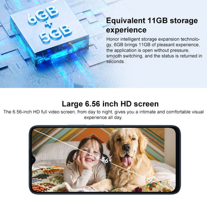 Honor Play 40C 5G, 6GB+128GB, 6.56 inch MagicOS 7.1 Snapdragon 480 Plus Octa Core up to 2.2GHz, Network: 5G, Not Support Google Play(Ink Jade Green) - Honor by Huawei | Online Shopping UK | buy2fix