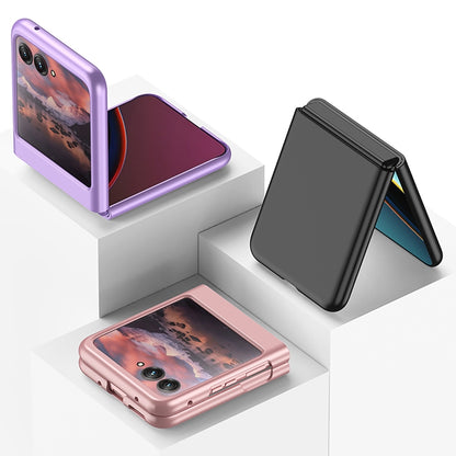 For Motorola Razr 40 Ultra GKK Ultra-thin Full Coverage Phone Case(Purple) - Motorola Cases by GKK | Online Shopping UK | buy2fix