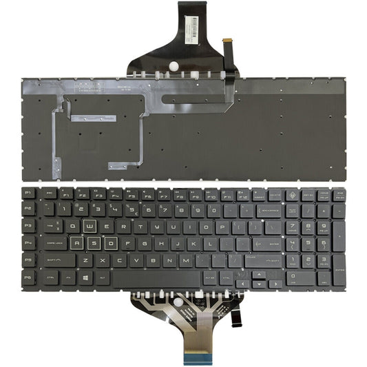 For HP Omen 17-CB US Version Laptop Backlight Keyboard - HP Spare Parts by buy2fix | Online Shopping UK | buy2fix