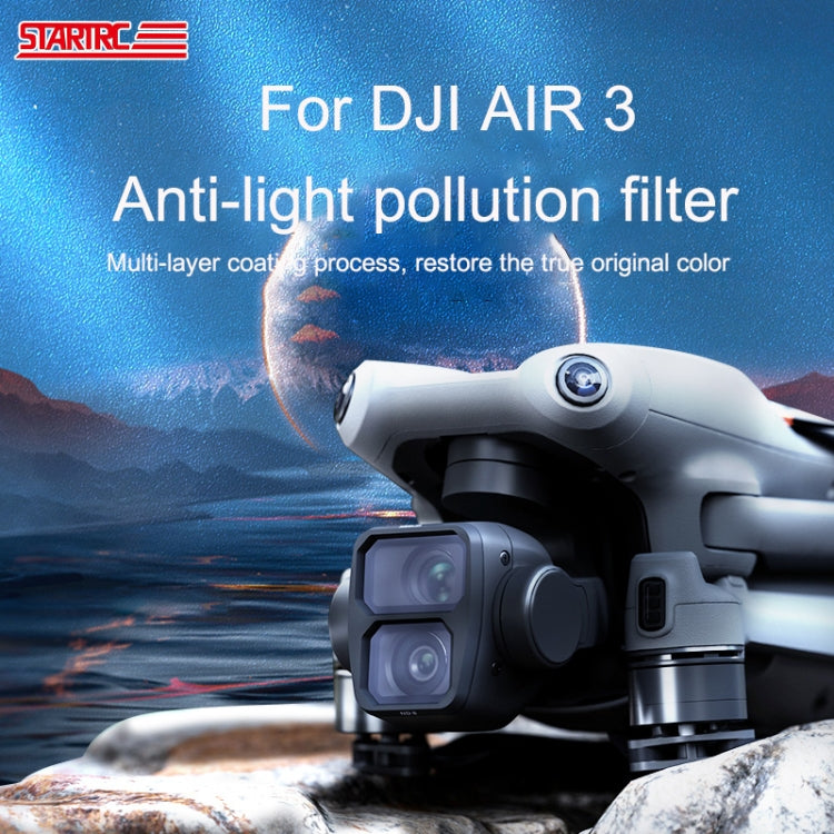 For DJI Air 3 STARTRC Drone Lens Filter, Lens:NIGHT - Lens Filter by STARTRC | Online Shopping UK | buy2fix