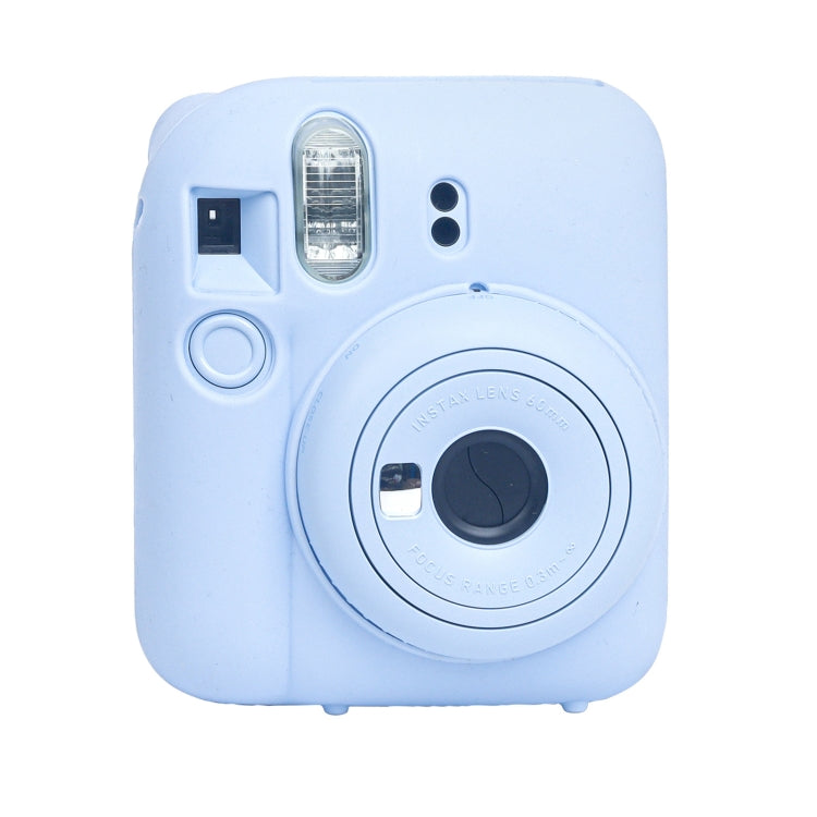 For FUJIFILM instax mini 12 Soft Silicone Camera Protective Case(Blue) - Protective Case by buy2fix | Online Shopping UK | buy2fix