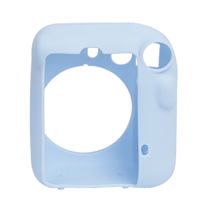 For FUJIFILM instax mini 12 Soft Silicone Camera Protective Case(Blue) - Protective Case by buy2fix | Online Shopping UK | buy2fix