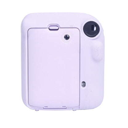 For FUJIFILM instax mini 12 Soft Silicone Camera Protective Case(Purple) - Protective Case by buy2fix | Online Shopping UK | buy2fix