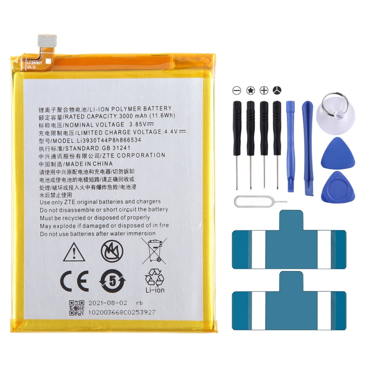 For ZTE Blade V7 Max BV0710 BV0710T Battery Replacement Li3930T44P8h866534 3000mAh - Others by buy2fix | Online Shopping UK | buy2fix