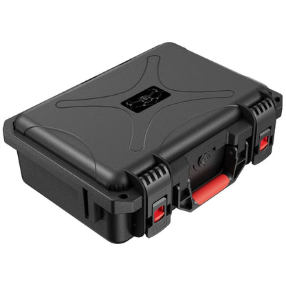 For DJI Mini 4 Pro STARTRC Drone Kit Waterproof ABS Suitcase Storage Box(Black Orange) - Carry Cases & Bags by STARTRC | Online Shopping UK | buy2fix