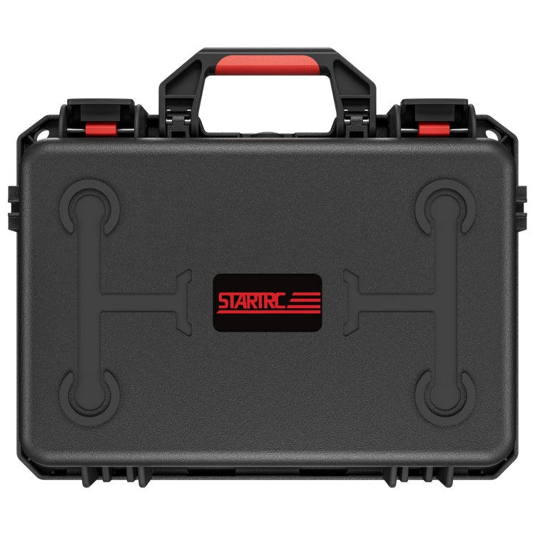 For DJI Mini 4 Pro STARTRC Drone Kit Waterproof ABS Suitcase Storage Box(Black Red) - Backpacks & Bags by STARTRC | Online Shopping UK | buy2fix