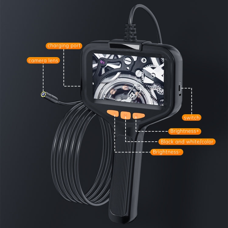 P200 8mm Front Lenses Detachable Industrial Pipeline Endoscope with 4.3 inch Screen, Spec:5m Tube -  by buy2fix | Online Shopping UK | buy2fix