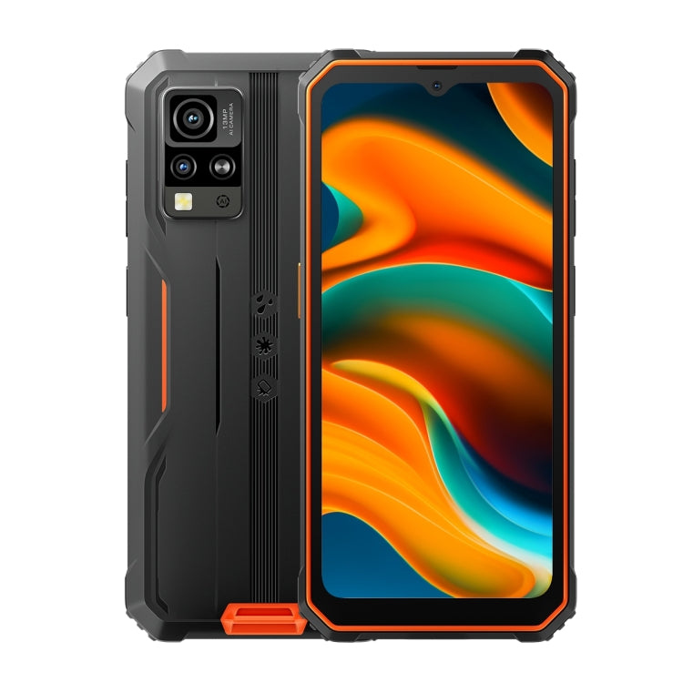 Blackview BV4800, 3GB+64GB, IP68/IP69K/MIL-STD-810H, 6.56 inch Android 13 MediaTek MT6761V/WB Helio A22 Quad Core, Network: 4G, OTG(Orange) - Blackview by Blackview | Online Shopping UK | buy2fix