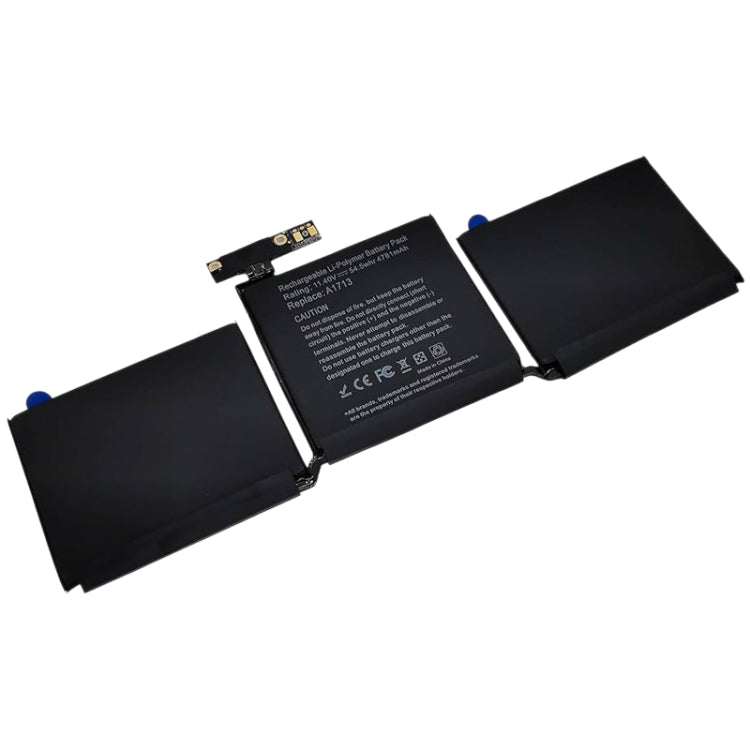 A1713 4781mAh Battery Replacement For MacBook Pro 13 inch A1708 - For Mac by buy2fix | Online Shopping UK | buy2fix