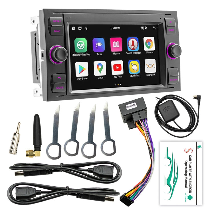 For Ford Transit 7 inch Android Navigation Machine Supports WiFi / GPS / RDS, Specification:2GB+32GB(Black) - Car MP3 & MP4 & MP5 by buy2fix | Online Shopping UK | buy2fix