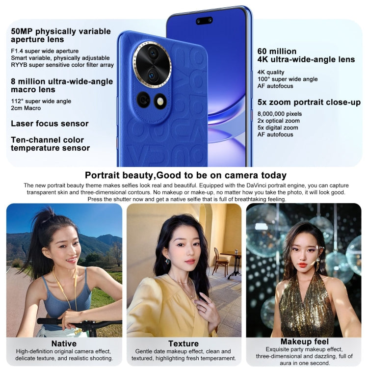 Huawei nova 12 Ultra, 12GB+1TB, Screen Fingerprint Identification, 6.76 inch HarmonyOS 4.0 Octa Core, Network: 4G, NFC, OTG, Not Support Google Play(Black) - Huawei Mate & P by Huawei | Online Shopping UK | buy2fix