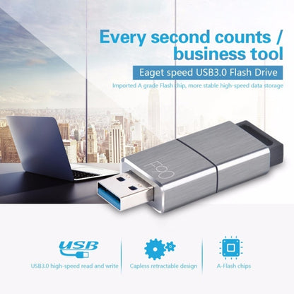 EAGET F90 256G USB 3.0 Interface Metal Flash U Disk - Computer & Networking by EAGET | Online Shopping UK | buy2fix