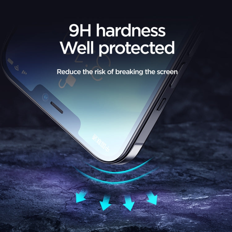 For iPhone 12 Pro Max JOYROOM Knight Series 2.5D Big Screen HD Tempered Glass Film - iPhone 12 Pro Max Tempered Glass by JOYROOM | Online Shopping UK | buy2fix