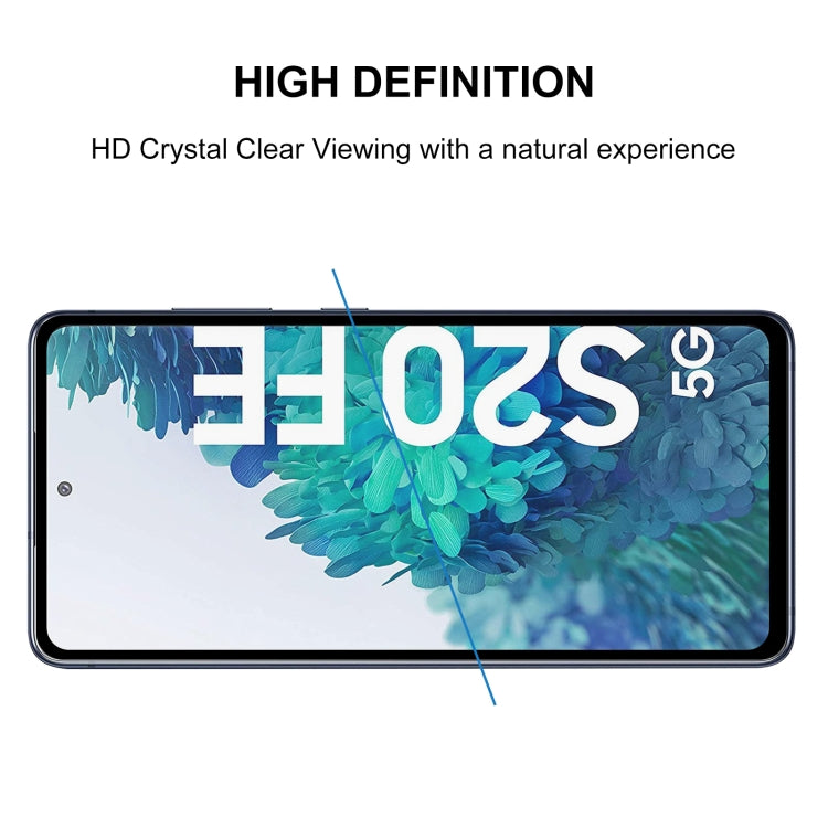 For Samsung Galaxy S20 FE / S20 FE 5G / S20 FE 2022 Full Glue Full Screen Tempered Glass Film - Samsung Accessories by buy2fix | Online Shopping UK | buy2fix