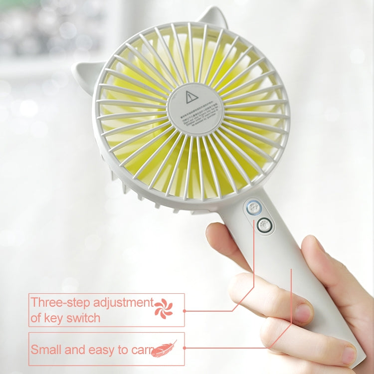 N10 Multi-function Handheld Desktop Holder Electric Fan, with 3 Speed Control (Red) - Consumer Electronics by buy2fix | Online Shopping UK | buy2fix