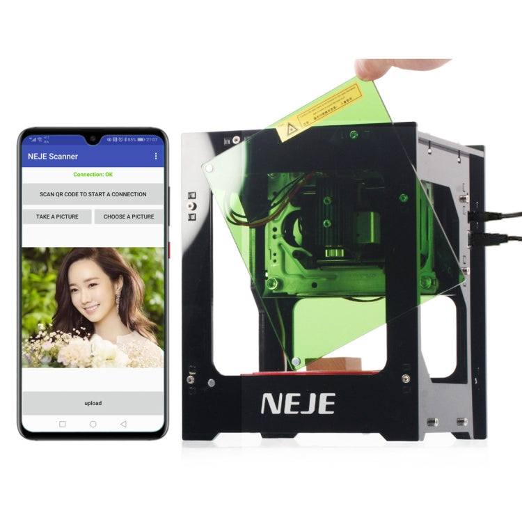 NEJE KZ 3000mW Bluetooth DIY USB Laser Engraver Carving Machine - DIY Engraving Machines by NEJE | Online Shopping UK | buy2fix