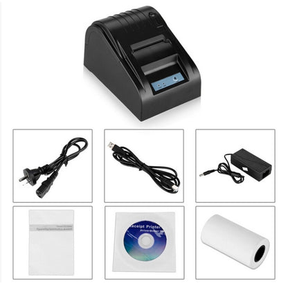 POS-5890T Portable 90mm / sec Thermal Receipt Printer, Compatible ESC/POS Command(Black) - Consumer Electronics by buy2fix | Online Shopping UK | buy2fix