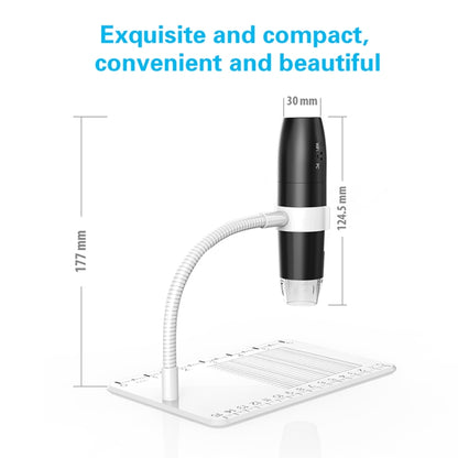 316 50-1000X Adjustable Smart Wifi USB Digital Microscope (Black) - Consumer Electronics by buy2fix | Online Shopping UK | buy2fix