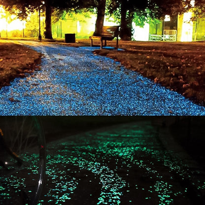 100 PCS Glow in The Dark Garden Pebbles for Walkways & Decoration and Plants Luminous Stones(Dark Purple) - Home & Garden by buy2fix | Online Shopping UK | buy2fix