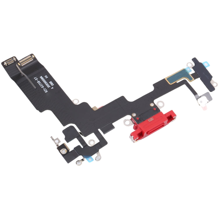 For iPhone 14 Charging Port Flex Cable (Red) - Repair & Spare Parts by buy2fix | Online Shopping UK | buy2fix