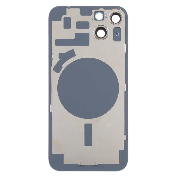 For iPhone 14 Back Housing Cover with Camera Lens(Blue) - Repair & Spare Parts by buy2fix | Online Shopping UK | buy2fix