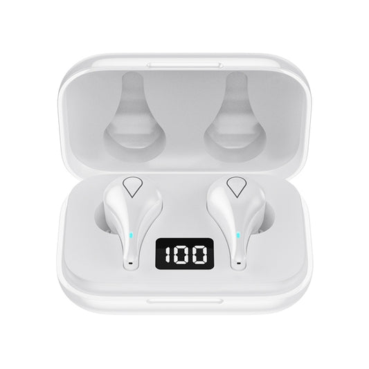 Lenovo LP3 Bluetooth 5.0 TWS Wireless Earphone with Charging Box & LED Display(White) - Bluetooth Earphone by Lenovo | Online Shopping UK | buy2fix
