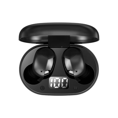ROCK EB62 TWS Mini Bluetooth Earphone with Magnetic Charging Box, Support LED Power Digital Display & Call - Bluetooth Earphone by ROCK | Online Shopping UK | buy2fix