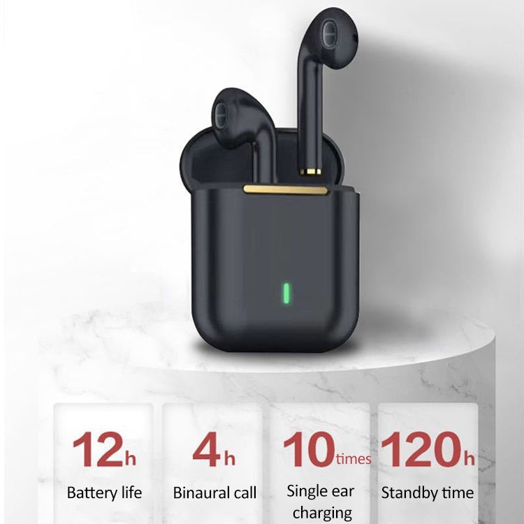 T&G J18 Bluetooth 5.1 TWS Wireless Binaural Bluetooth Earphone with Charging Box (White) - TWS Earphone by T&G | Online Shopping UK | buy2fix