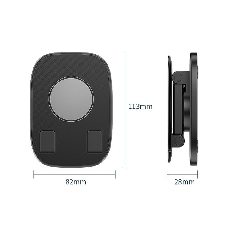 FD5 B028 Foldable Rotating Desktop Phone Tablet Holder (Black) - Desktop Holder by buy2fix | Online Shopping UK | buy2fix