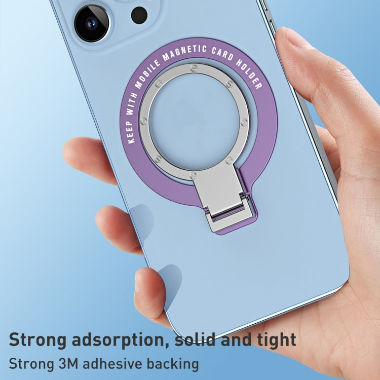 Ultra-thin Metal Phone Holder (Dark Green) - Ring Holder by buy2fix | Online Shopping UK | buy2fix