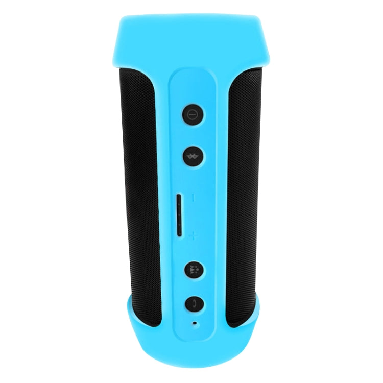 XJB-J2 Waterproof Shockproof Bluetooth Speaker Silicone Case for JBL Charge 2+ (Sky Blue) - Protective Case by buy2fix | Online Shopping UK | buy2fix