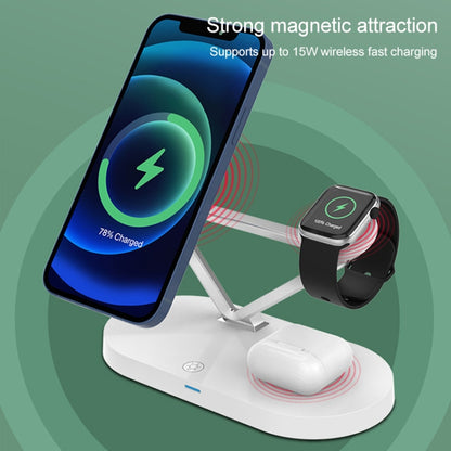 Z9 5 in 1 Magnetic Wireless Charging Pad - Apple Accessories by buy2fix | Online Shopping UK | buy2fix