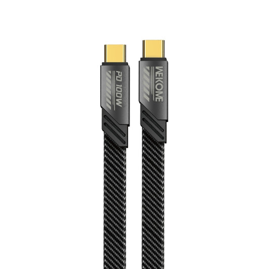 WK WDC-192 Mech Series 100W USB-C/Type-C to USB-C/Type-C Fast Charge Data Cable, Length: 1m(Tarnish) -  by WK | Online Shopping UK | buy2fix