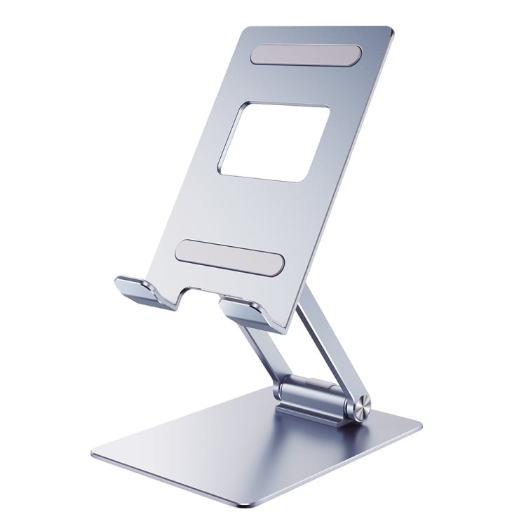 R-JUST SJ33 Aluminum Alloy Folding Phone / Tablet Stand(Grey) - Desktop Holder by R-JUST | Online Shopping UK | buy2fix