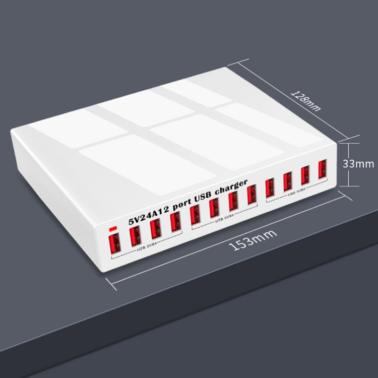 WLX-X6 120W 12 In 1 Multi-function Smart USB Charging Station - Multifunction Charger by buy2fix | Online Shopping UK | buy2fix