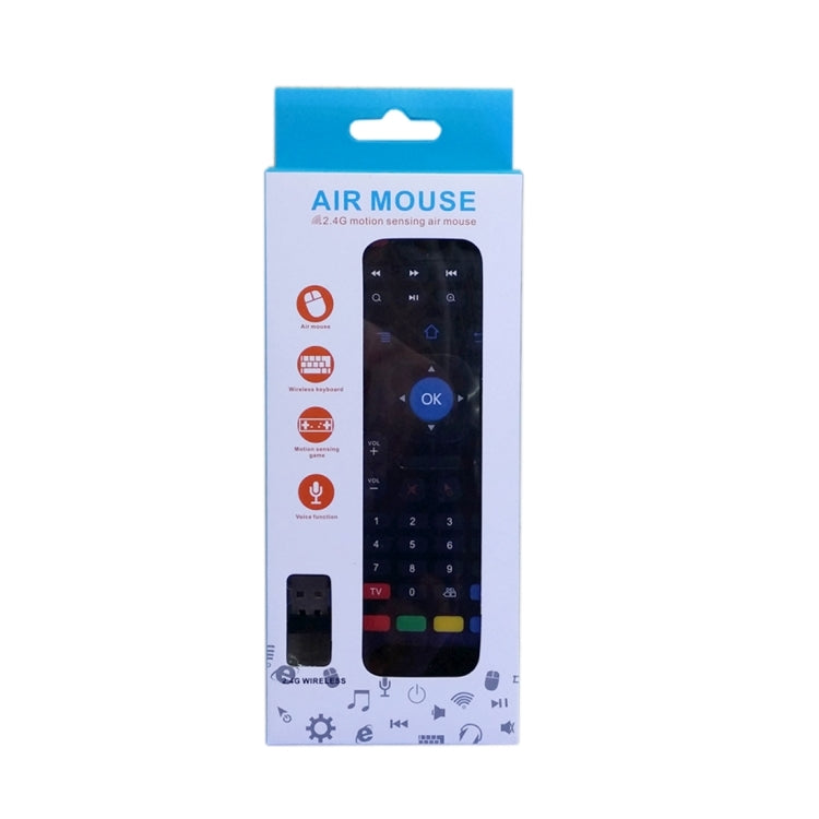 MX3-M Air Mouse Wireless 2.4G Remote Control Keyboard with Microphone for Android TV Box / Mini PC -  by buy2fix | Online Shopping UK | buy2fix