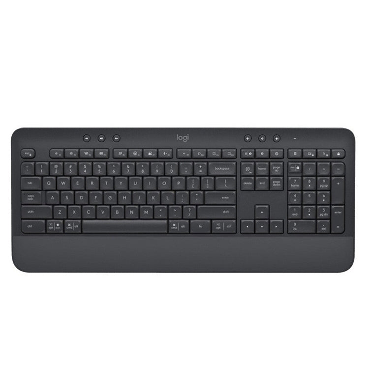 Logitech K650 Wireless Bluetooth Dual Mode Silent Keyboard (Black) - Wireless Keyboard by Logitech | Online Shopping UK | buy2fix