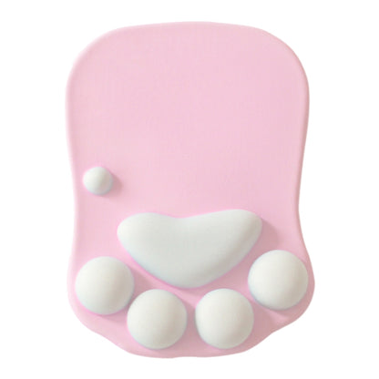 MONTIAN Cat Claw Shape Slow Soft Bracer Non-slip Silicone Mouse Pad (Pink) - Mouse Pads by buy2fix | Online Shopping UK | buy2fix