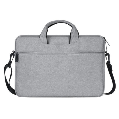 ST01S Waterproof Oxford Cloth Hidden Portable Strap One-shoulder Handbag for 13.3 inch Laptops(Light Grey) - 13.3 inch by buy2fix | Online Shopping UK | buy2fix