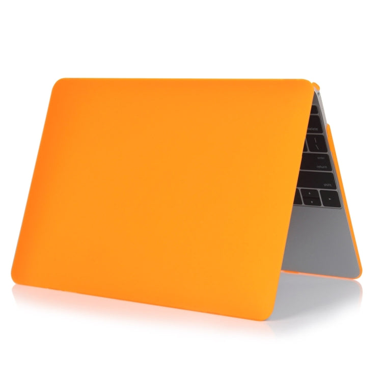 For MacBook Air 13.3 inch A1932 2018 & A2179 2020 & A2337 Laptop Matte Style Protective Case(Orange) - Apple Accessories by buy2fix | Online Shopping UK | buy2fix