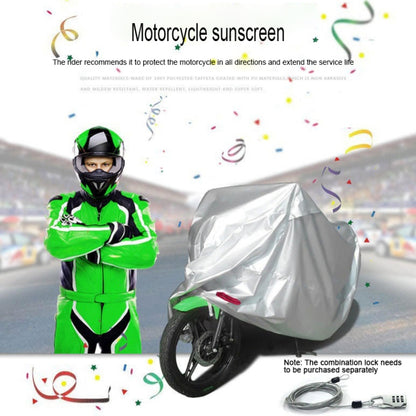 210D Oxford Cloth Motorcycle Electric Car Rainproof Dust-proof Cover, Size: XXL (Black) - Raincoat by buy2fix | Online Shopping UK | buy2fix