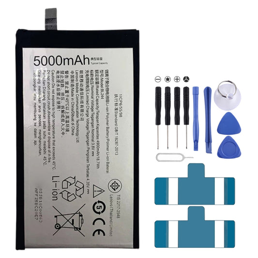 5000mAh BL244 for Lenovo Vibe P1 Li-Polymer Battery - For Lenovo by buy2fix | Online Shopping UK | buy2fix