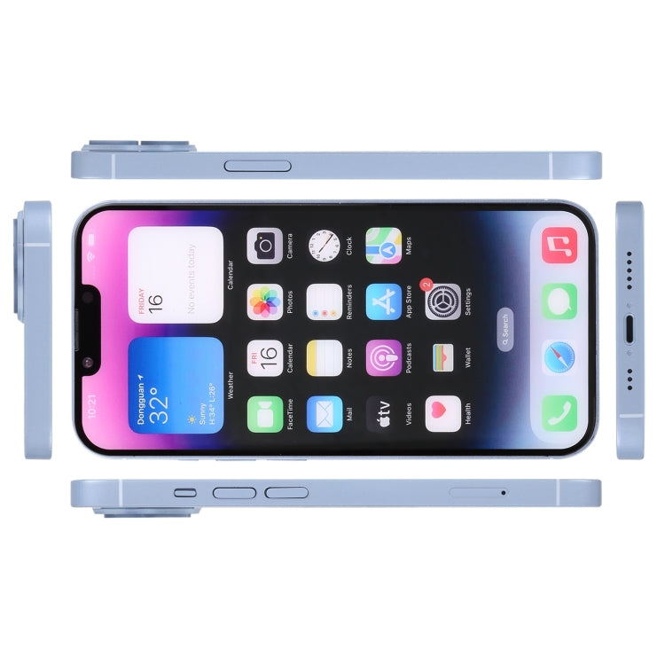 For iPhone 14 Plus Color Screen Non-Working Fake Dummy Display Model (Blue) - For iPhone & iPad by buy2fix | Online Shopping UK | buy2fix