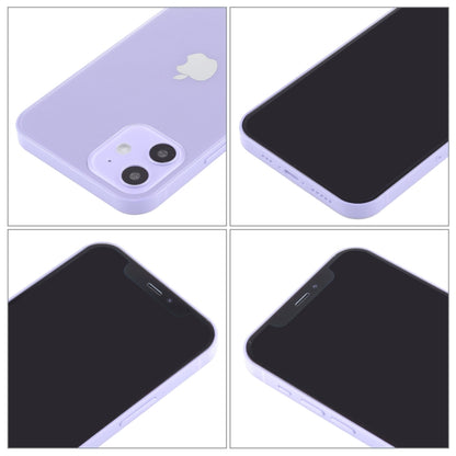 For iPhone 12 Black Screen Non-Working Fake Dummy Display Model (Purple) - For iPhone & iPad by buy2fix | Online Shopping UK | buy2fix