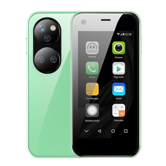 SOYES P40, 1GB+8GB, 2.5 inch MTK6580 Quad Core up to 1.3GHz, Bluetooth, WiFi, FM, Network: 3G, Dual SIM(Green) - SOYES by SOYES | Online Shopping UK | buy2fix