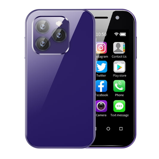 SOYES 14 Pro, 3GB+64GB, Face Recognition, 3.0 inch Android 9.0 MTK6739CW Quad Core up to 1.28GHz, OTG, Network: 4G, Dual SIM, Support Google Play(Purple) - SOYES by SOYES | Online Shopping UK | buy2fix