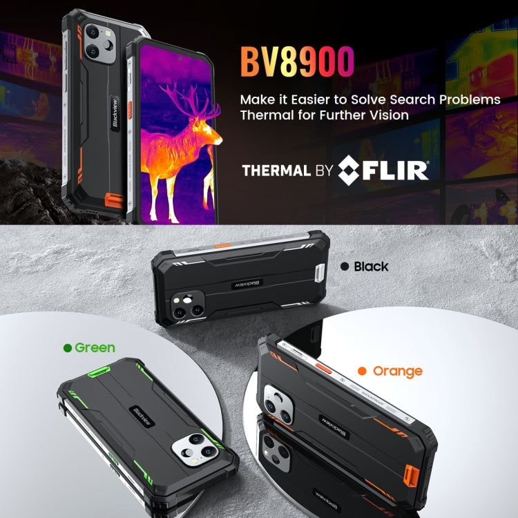 Blackview BV8900 Rugged Phone, Thermal Imaging Camera, 8GB+256GB - Blackview by Blackview | Online Shopping UK | buy2fix